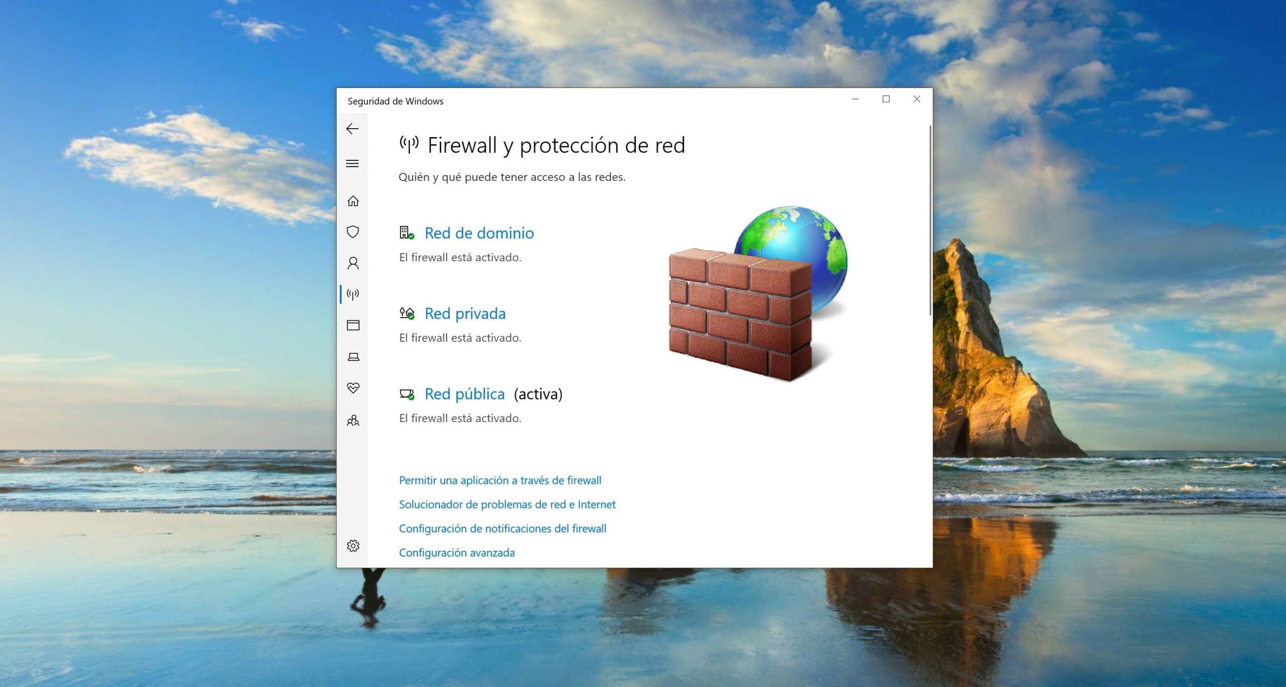 Cómo habilitar o deshabilitar las notificaciones de Seguridad de Windows 10