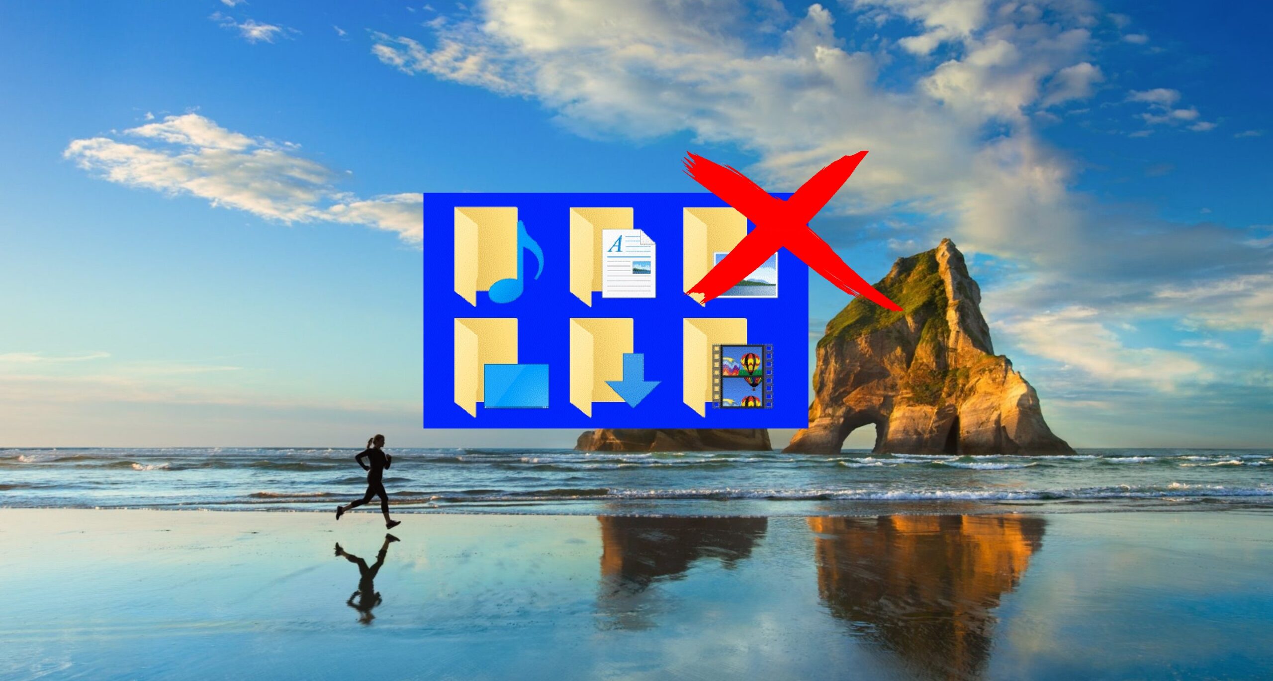 Cómo eliminar (restaurar) las carpetas de usuario en la ventana «Este equipo» en Windows 10
