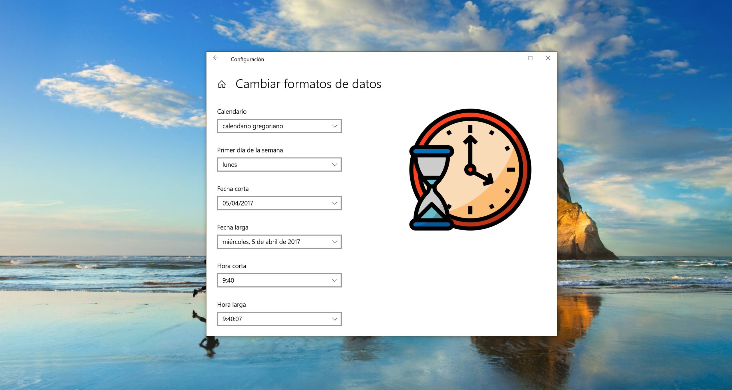 Cómo cambiar el formato de fecha y hora en Windows 11 y 10